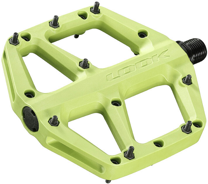 Look Trail Roc Fusion Pedals, zielony  2022 Pedały BMX, Dirt i Freeride