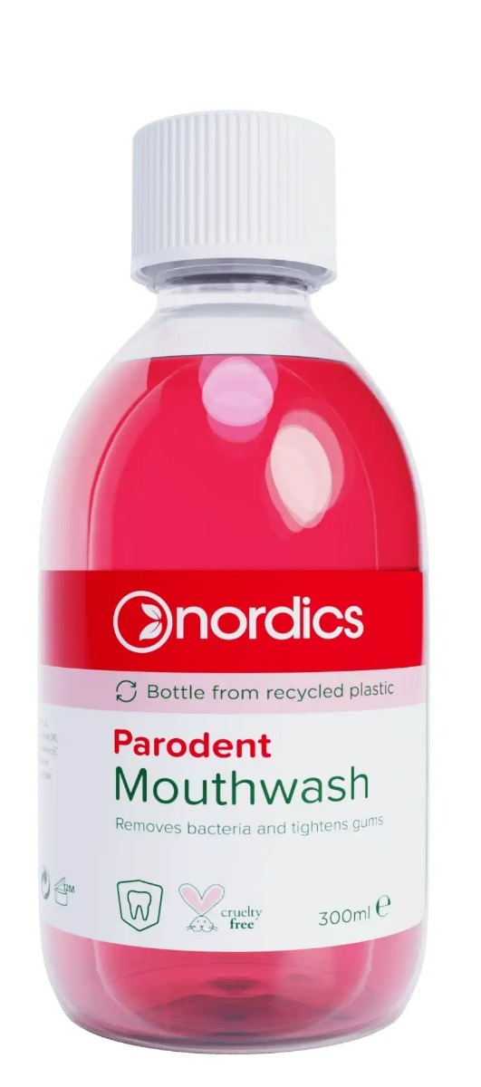 Nordics - Płyn do płukania jamy ustnej Parodent p/parodontozie 300 ml
