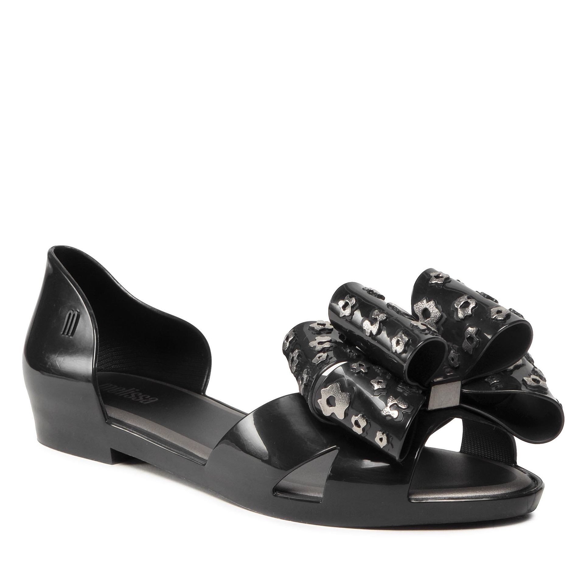 Sandały MELISSA - Seduction VI Ad 33634  Black/Silver AA588