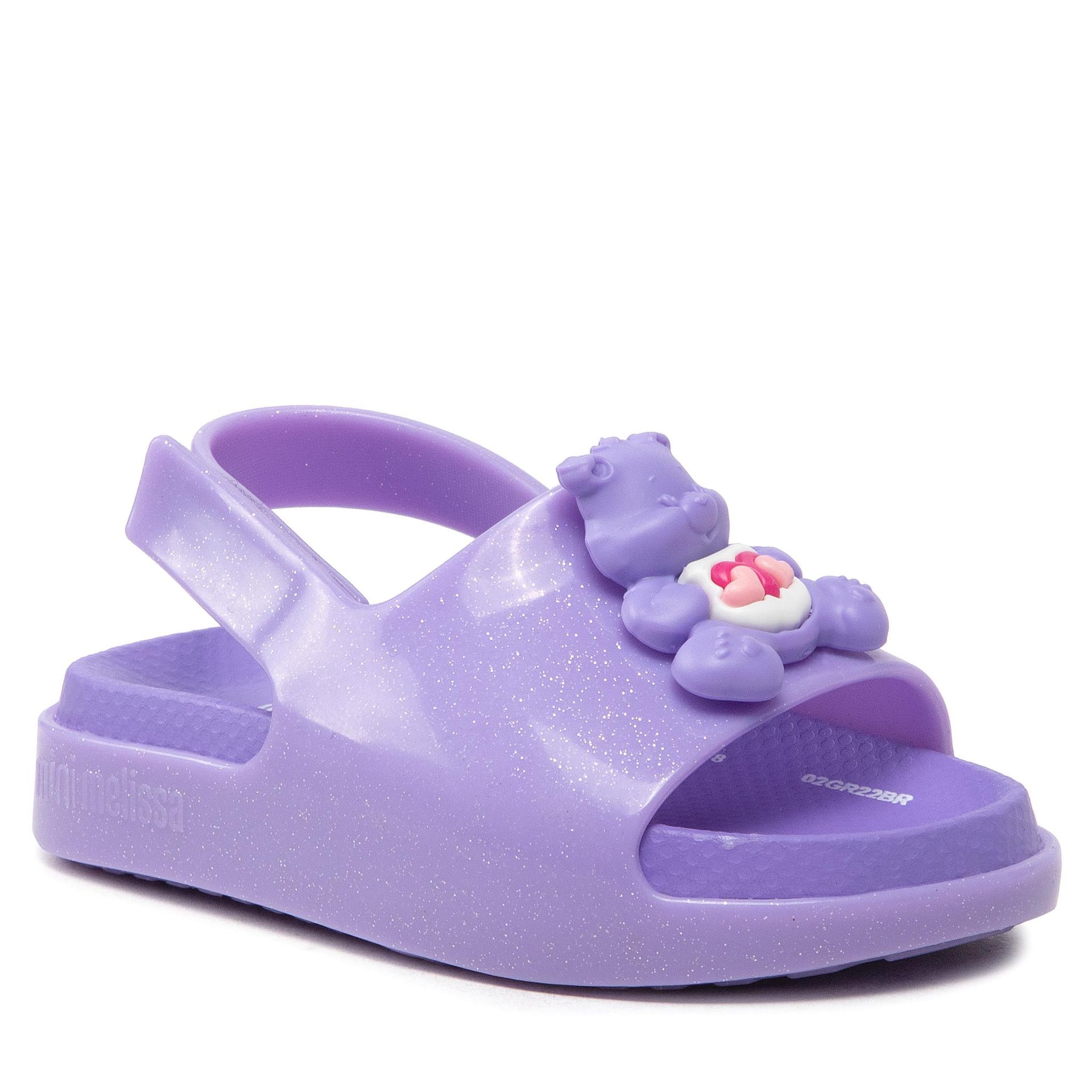Sandały MELISSA - Mini Melissa Cloud Sandal + Ca 33628  Lilac AC237