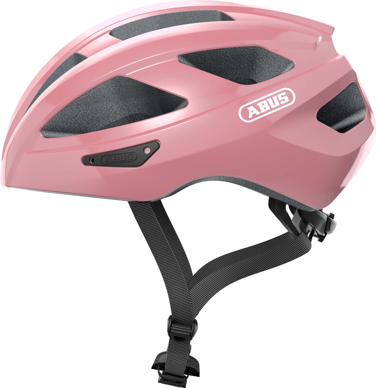 ABUS Macator Kask, różowy M | 52-58cm 2022 Kaski miejskie i trekkingowe