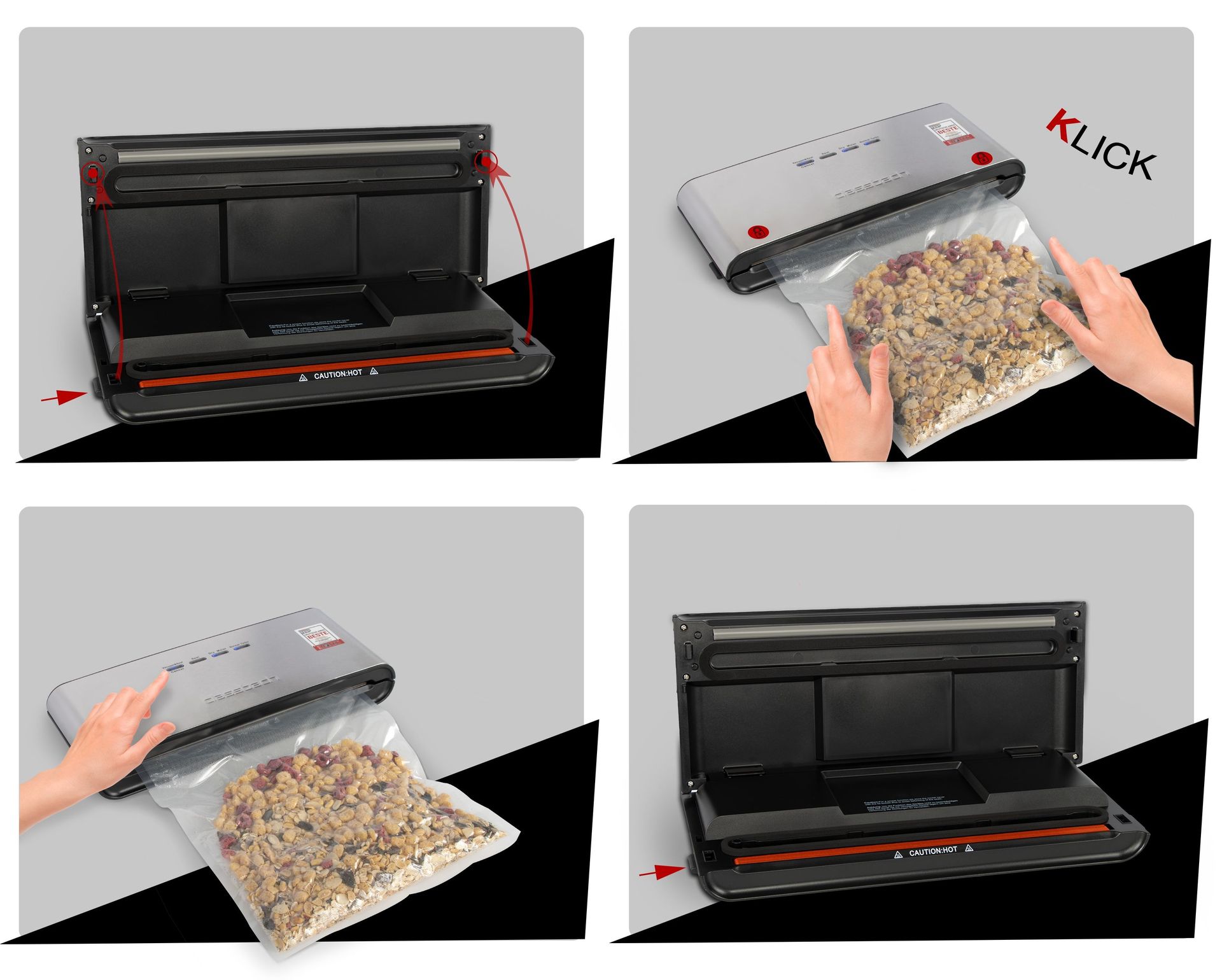 Automatyczna zgrzewarka próżniowa Classbach C-VK 4000