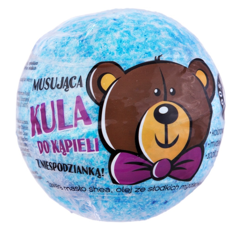 Laq Musująca Kula do Kąpieli z Niespodzianką, Owocowa, Laq, 120gr