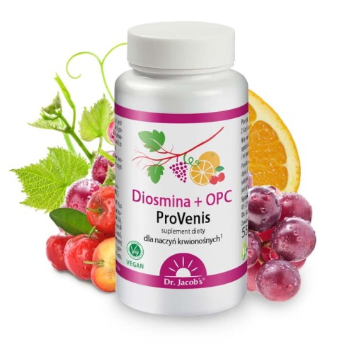 Dr. Jacob's Diosmina + OPC ProVenis, 90 kaps.