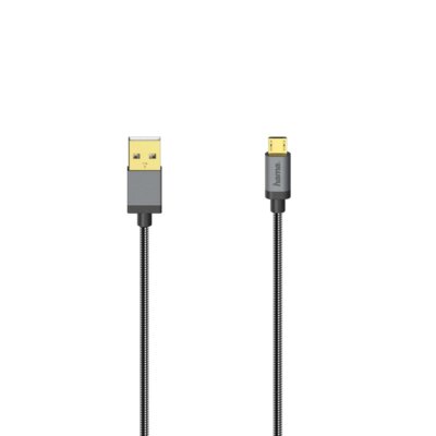 Hama Usb 2,0 - microUSB 0,75m