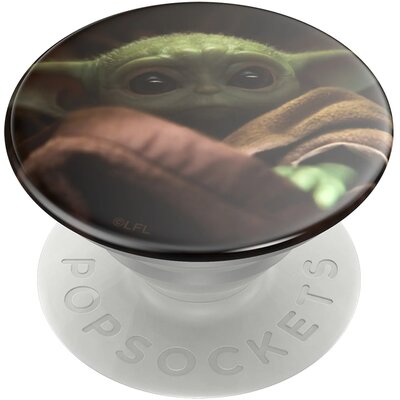 PopSockets PopSockets PopGrip - Rozkładany uchwyt i podstawka do telefonów oraz tabletów z wymiennymi krążkami PopTops - The Child (Baby Yoda) 101294