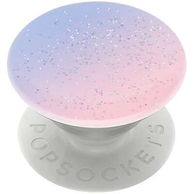 PopSockets PopGrip  wysuwany cokół i uchwyt do smartfonów i tabletów z wymiennym topem  Glitter Morning Haze