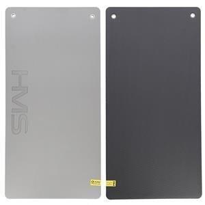 HMS PREMIUM MFK07 LIGHT GREY-BLACK MATA FITNESS KLUBOWA Z OTWORAMI 120*60CM EVA 15MM PREMIUM