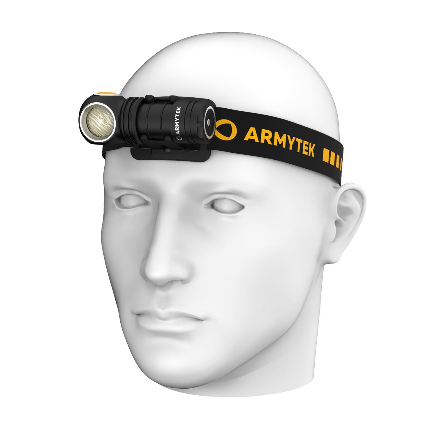 ARMYTEK Latarka Czołowa Armytek Wizard  C1 Pro Magnet USB Ciepły 930 lm F09001W
