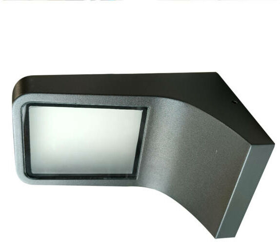 Kinkiet zewnętrzny natynk LED BERG L 10W 4000K IP54 grafit