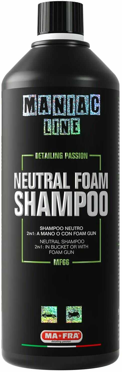 Maniac Line Neutral Foam Shampoo  szampon samochodowy o neutralnym pH 1L