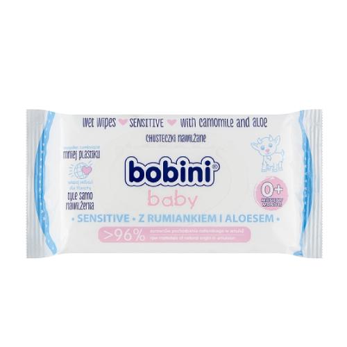 Bobini Global Cosmed Chusteczki nawilżone Sensitive A60