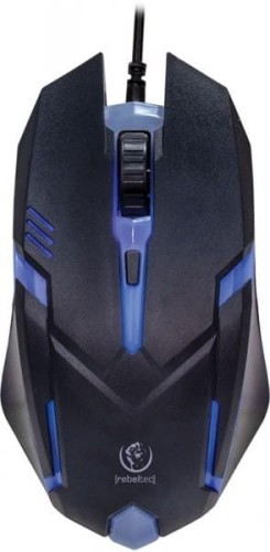 Rebeltec NEON optyczna Gaming USB czarna RBLMYS00054