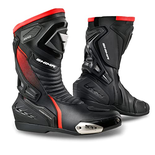 SHIMA RSX-6 męskie buty do połowy łydki, czerwony fluo, 42 EU, Czerwony Fluo