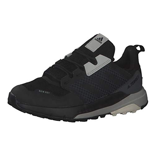 adidas Unisex dziecięce buty trekkingowe Terrex Trailmaker R.rdy K High Rise, Negbás Negbás Alumin - 35 EU