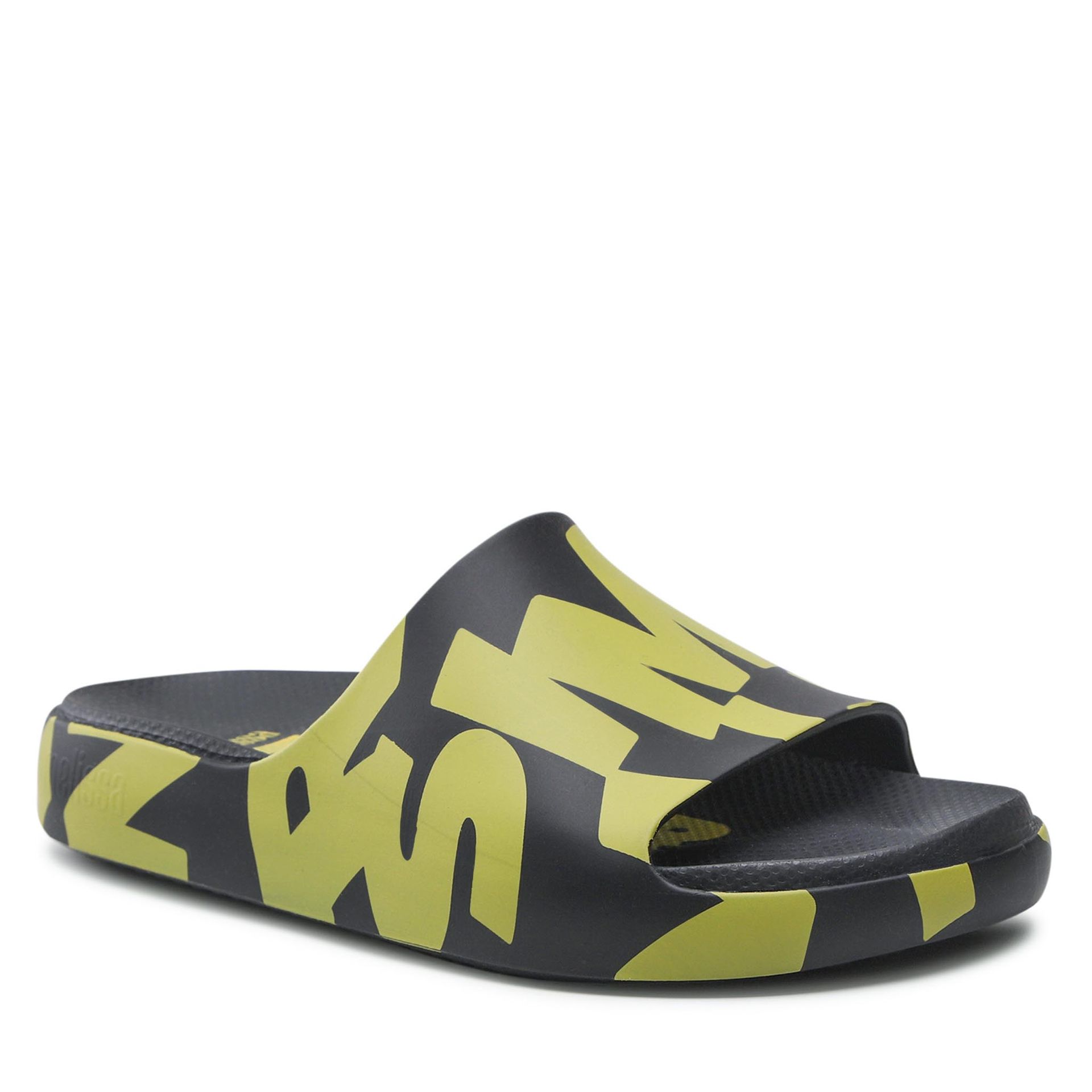 Klapki MELISSA - Cloud Slide + Simon Miller 33602 Black/Green AB157