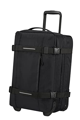 American Tourister Urban Track, torba podróżna na 2 kółkach, 55 cm, 55 l, czarna (asfaltowa czerń)