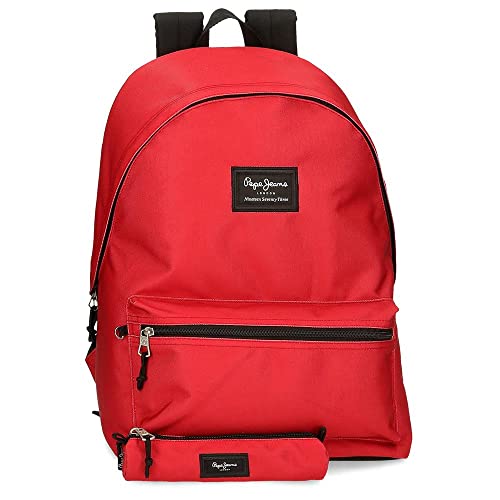 Pepe Jeans Aris plecak na laptopa i piórnik szkolny 15,6