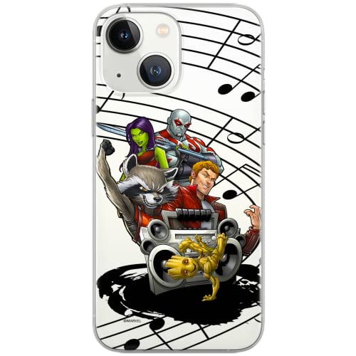 ERT GROUP etui na telefon Apple Iphone 13, case oryginalny i oficjalnie licencjonowany przez Marvel, wzór Strażnicy Galaktyki 016, optymalnie dopasowane, plecki z TPU cześciowo przeźroczyste