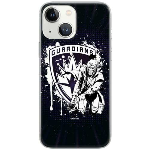 ERT GROUP etui na telefon Apple Iphone 13, case oryginalny i oficjalnie licencjonowany przez Marvel, wzór Star Lord 002, optymalnie dopasowane, plecki z TPU