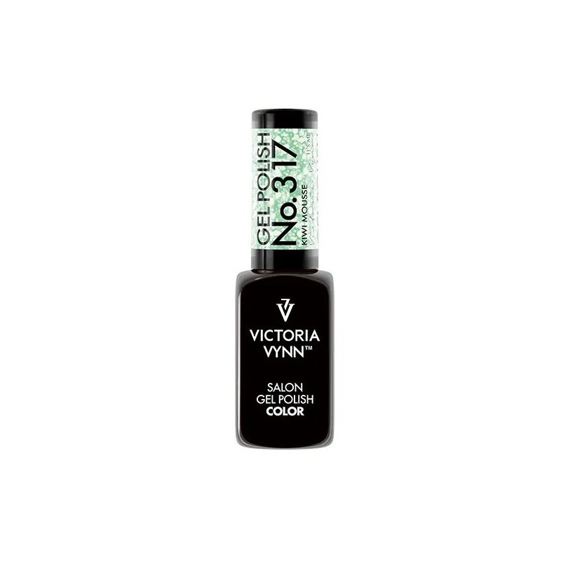 Zdjęcia - Lakier do paznokci Kiwy Victoria Vynn Lakier Hybrydowy Gel Polish 317 Kiwi Mousse 8ml 