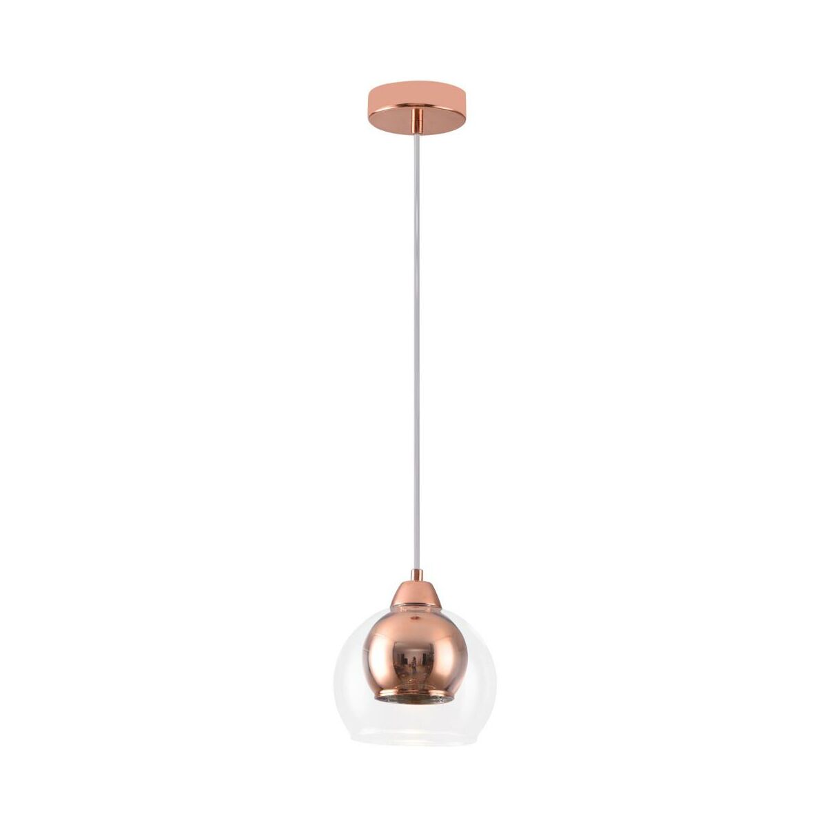 Clara - lampa wisząca różowe złoto 337501-31