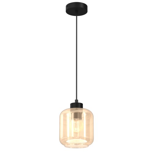 Milagro Lampa wisząca SOMBRA AMBER 1xE27 MLP8370