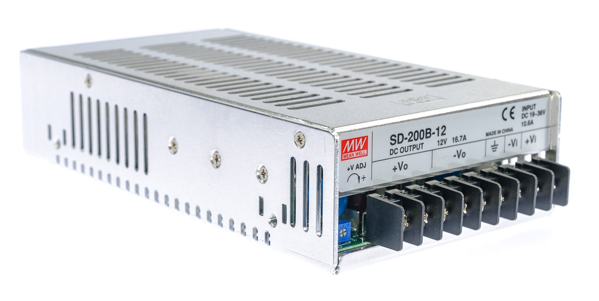 Przetwornica SD-200B-12 24-12V 200W 16.7A