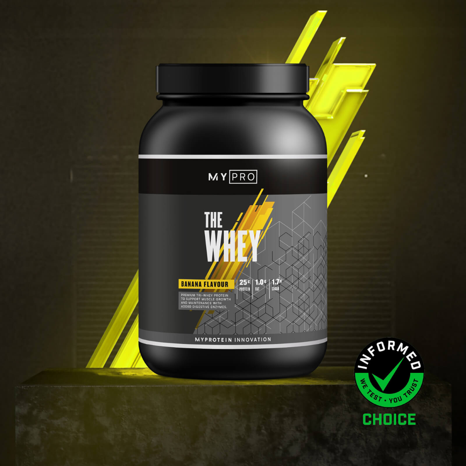 THE Whey - 900g - Banan