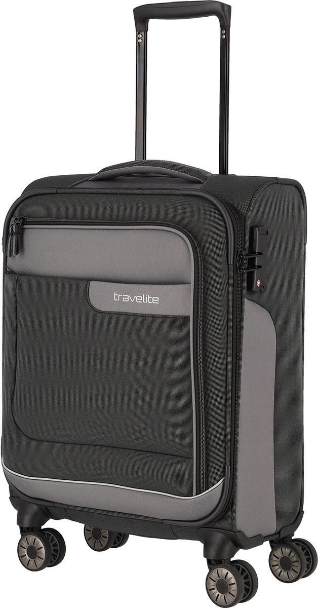 Walizka kabinowa Travelite Viia 55 cm różowa