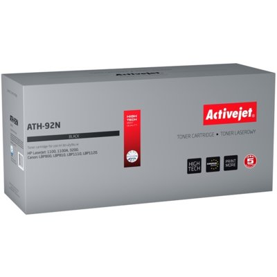 ActiveJet Toner ATH 92N do drukarki Canon,Hewlett Packard zamiennik HP 92A/Canon EP 22 C4092A czarny (EXPACJTHP0027)