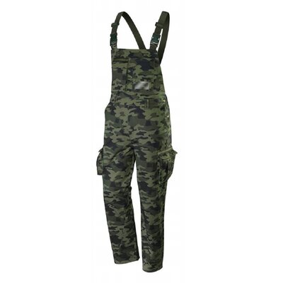 NEO-TOOLS Ogrodniczki robocze CAMO, rozmiar XXXL