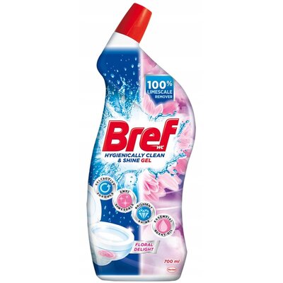 Henkel Żel czyszczący do toalet Bref WC Hygienically Clean & Shine Floral Delight 700 ml