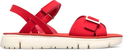 Camper Oruga K200631-010 sandały damskie, Medium Red, 40 EU