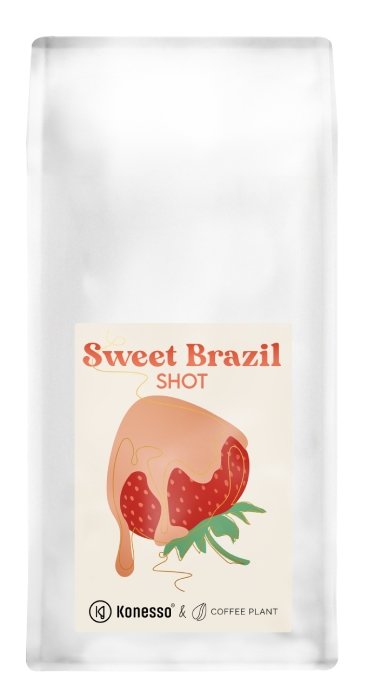Kawa ziarnista COFFEE PLANT Sweet Brazil Shot 1kg