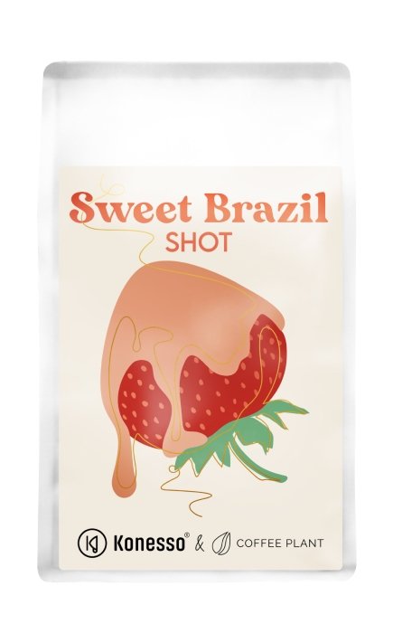 Kawa ziarnista COFFEE PLANT Sweet Brazil Shot 250g