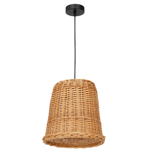 Milagro Lampa wisząca VIMINI NATURAL WOOD 1xE27 MLP7994