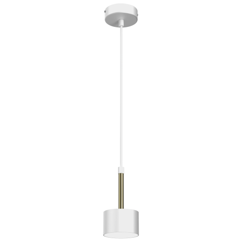 Milagro Lampa wisząca ARENA WHITE/GOLD 1xGX53 MLP7754