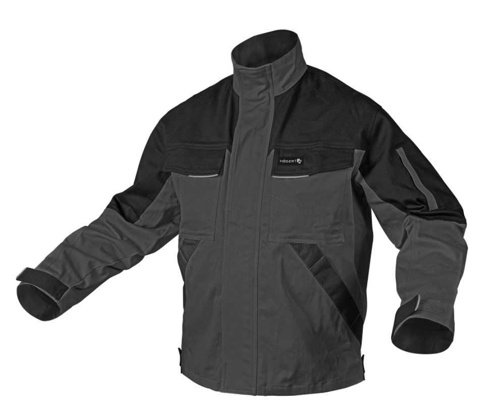 Kurtka robocza szara, 2XL.