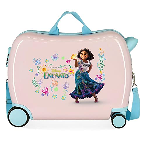 Disney Urocza walizka dziecięca różowa 50 x 39 x 20 cm sztywne ABS kombinowane zamknięcie boczne 34 l 1,8 kg 4 koła