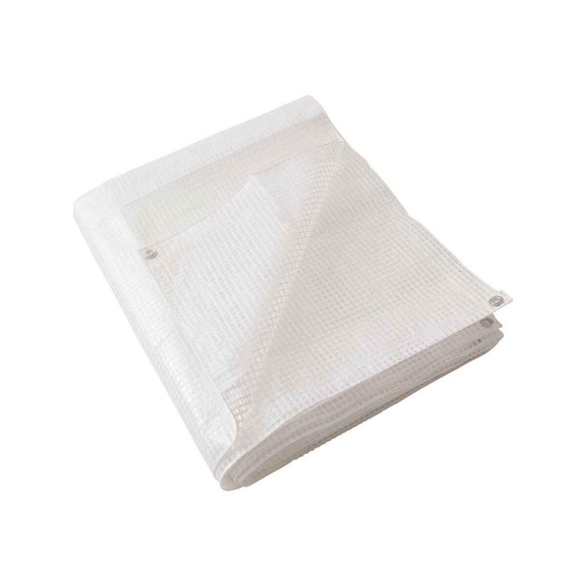 Plandeka zbrojona 4x5m 160g/m2 transparentna Dexter