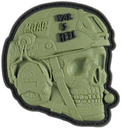 Naszywka M-Tac War is Hell 3D PVC Olive (51328001)