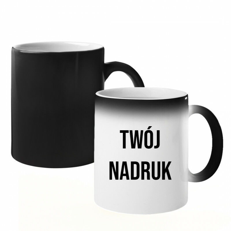 Magiczny kubek z własnym nadrukiem