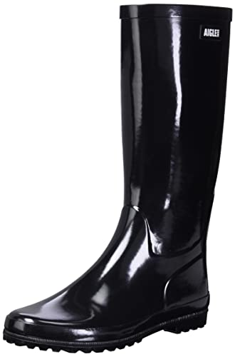 Aigle Damskie kalosze Eliosa Noir, czarny, 39 eu