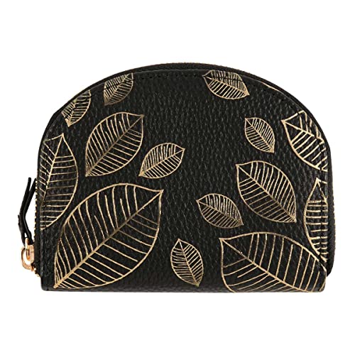 Draeger Paris - Portfel - Złote liście - Czarny