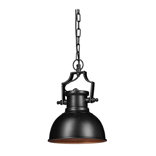 Relaxdays lampa wisząca Industrial Style, retro-Shabby Look, do jadalni, dekoracyjna, lampa wisząca LED  21 cm, 3 wariantach kolorystycznych 10020869_46