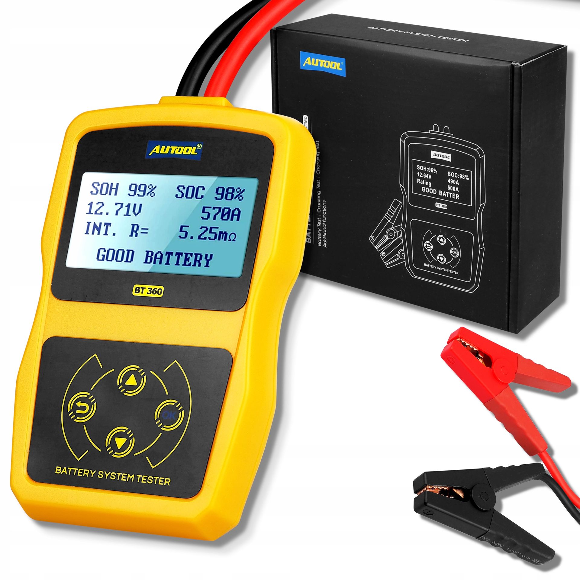 Miernik Tester Do Baterii Akumulatorów 12V