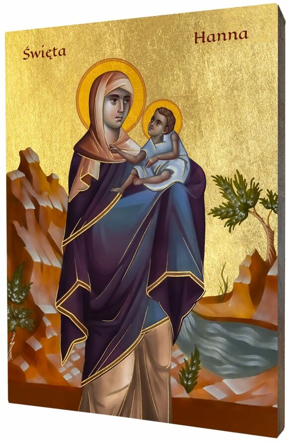 Święta Hanna ikona religijna
