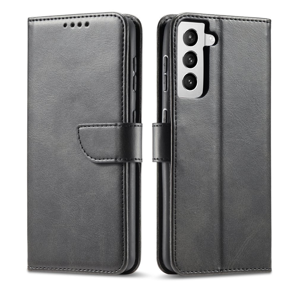 Etui Pokrowiec z Klapką Braders Case do Samsung Galaxy S21 Ultra 5G czarny