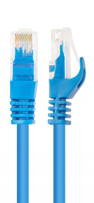Gembird RJ45 - RJ-45 UTP kat.6 0.5m niebieski PP6U-0.5M/B